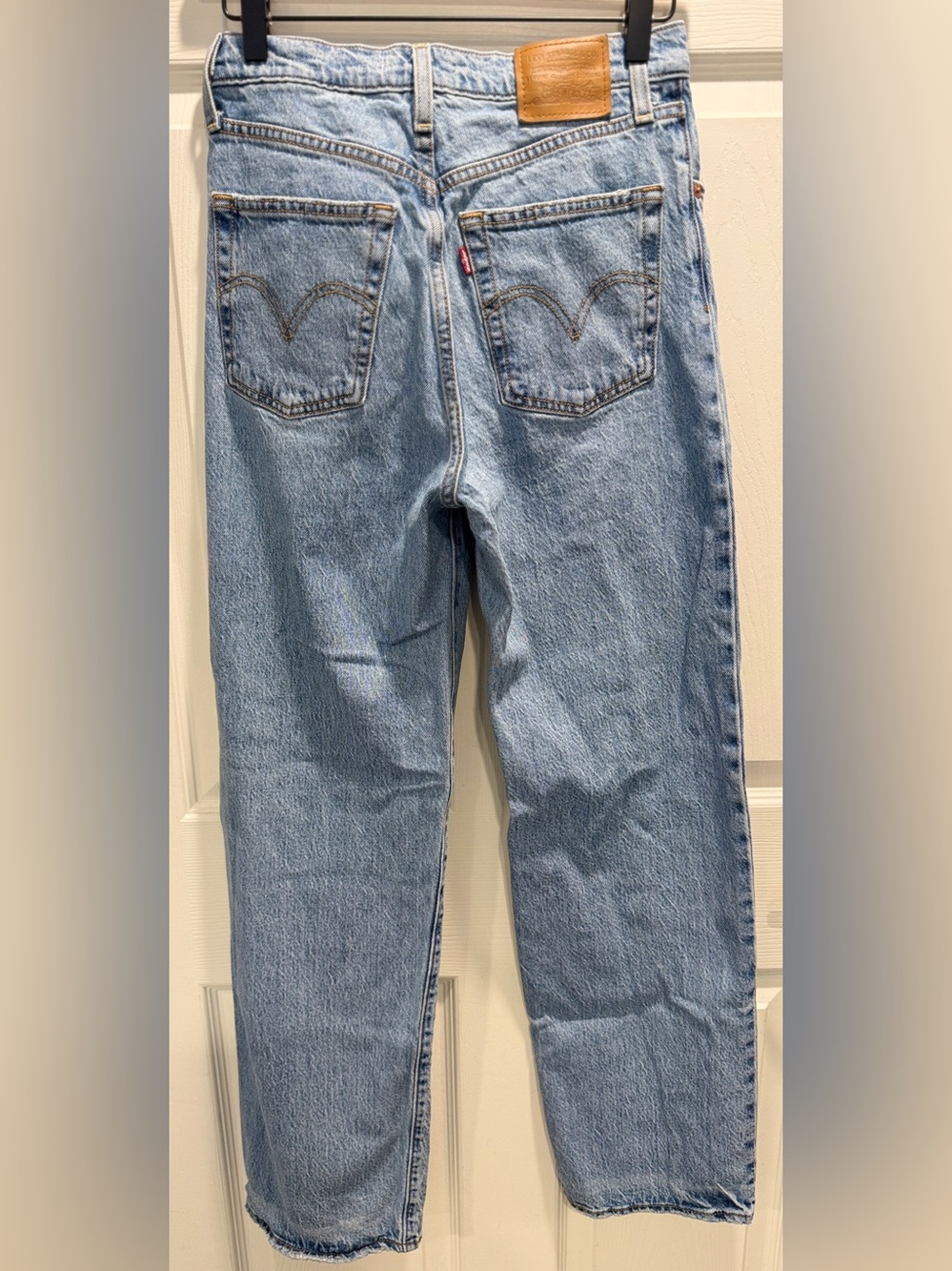 RIBCAGE STRAIGHT ANKLE WOMEN'S JEANS-Size 27 - Picture 7 of 13
